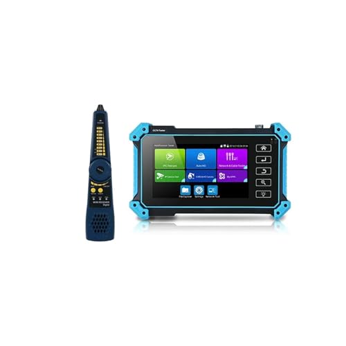 Probador de cámaras CCTV IP HD de 5" con entrada VGA, POE y control PTZ