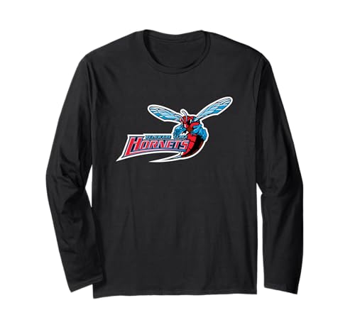 Delaware State Hornets Icon Logo Officially Licensed Long Sleeve T-Shirt