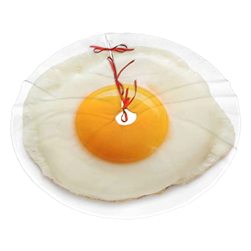 Pochierter Eierbaumrock Weihnachten 91,4 cm Xmas Buffalo Plaid Home Dekorationen Neujahr Urlaub Party Dekorationen Bauernhaus Weihnachtsbaummatte Cover