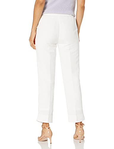 Kasper Women's Side Elastic Linen Pant2
