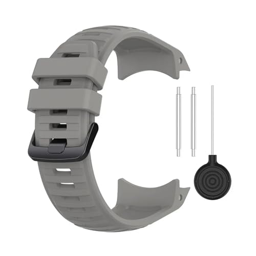 [�����ȓX] �ɓK��Garmin Instinct 2X �E�H�b�`�p�V���R���E�H�b�`�X�g���b�v Instinct 2x �o���h �X�|�[�c���X�g�o���h�x���g�p�����p�u���X���b�g(Gray)