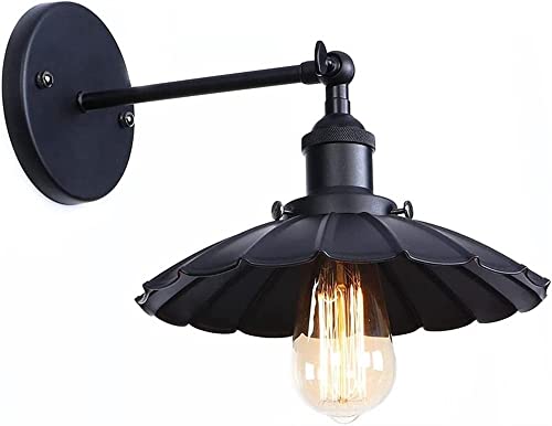 Lámpara de pared ajustable para iluminar zonas oscuras con estilo industrial 3