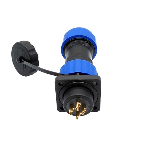 SP20 �h���R�l�N�^ IP68 �x���[�Y�t�����W�\�P�b�g 2/3/4/5/6/7/9/10/12/14Pin(7 pin)