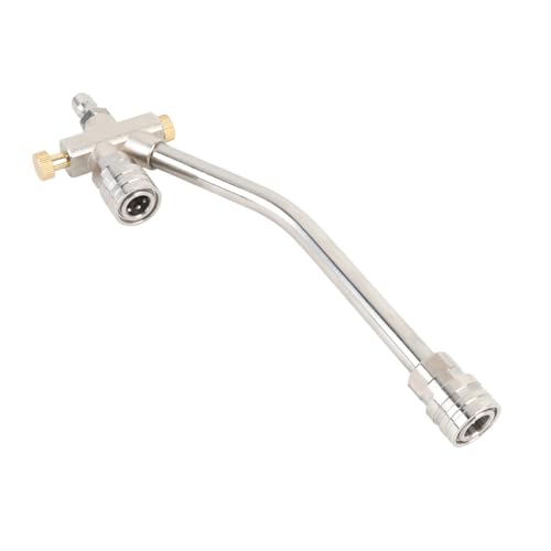Accesorio de espuma Tnfeeon con válvula dual y conexión rápida de 1/4 para hidrolimpiadora 4