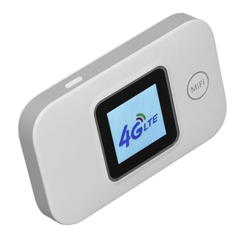 Image of 4G LTE Mobile WiFi Router, 3000 Mah Ku Portable WiFi Hotspot for Laptops for Phones