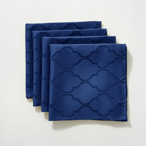 Servilletas de Tela Jacquard SASTYBALE 20x20 Pulgadas Pack 4 miniatura 2