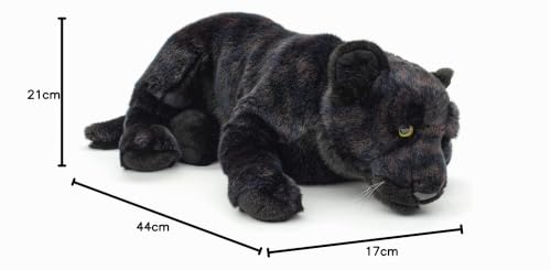 Peluche panthère noire couchée pour décorer une chambre - 7
