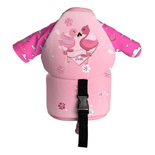 Camisa Flutuadora Infantil Flamingo- Prolife Tamanho:4;Cor:Rosa;Gênero:Menina