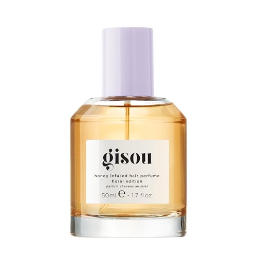 Gisou Honey Infused Hair Perfume – Long-Lasting Hair Fragrance with Mirsalehi Honey & Argan Oil, Lavender Berry Scent, 1.7 Fl Oz