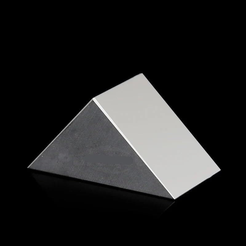 Prisme en verre optique K9 triangulaire 30mm pour chemin lumineux