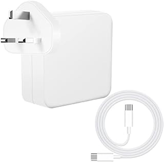 Mac Book Pro Mac Charger Replacement,61W USB C Fast Mac Charger Power Adapter Compatible with Mac Book Pro 16, 15, 14, 13 Inch,Mac Book Air 13 Inch, iPad Pro 2022/2021/2020/2019,2M USB C to C Cable