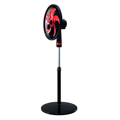 Ventilador Wap Rajada Turbo W130 Coluna 130w com Grade 50cm 5 pás 220v Preto/vermelho