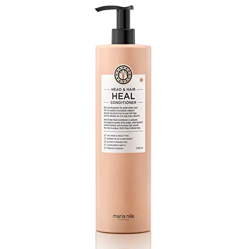 Maria Nila - Heal Conditioner voor hoofd en haar, 1 liter, ontstekingsremmende, rustgevende conditioner.