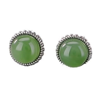 Boucles d'oreilles Jade S925 pour illuminer vos tenues bohèmes chic