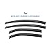 Window Visors Rain Guards for 2012-2017 Kia Rio Hatchback, Out-Channel Window Vent Wind Deflectors Visors Shades for 12-17 Kia Rio (Not for Sedan)