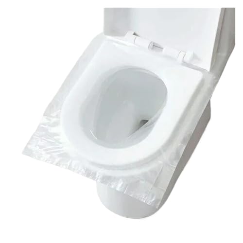 10/50個使い捨てトイレシートクッション、トイレシートクッション、衛生的な公共トイレ、旅行用使い捨てトイレカバー(10pcs)