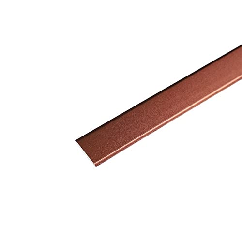 Barre de seuil en aluminium pour jonction de parquet stratifié et porte plane SEURTHOLD