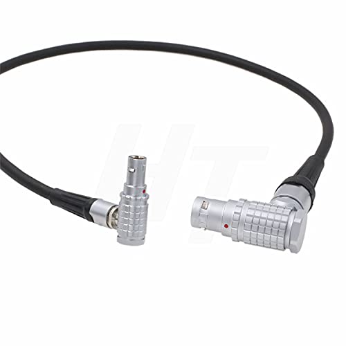 Cable en ángulo recto 0B de 3 pines a 8 pines para cámaras ARRI 3