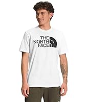 The North Face Men’s Short Sleeve Half Dome Tee, TNF White/TNF Black, Large