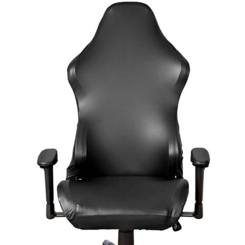 Housse de chaise gaming en PU de haute densite pour mobilier de bureau chic