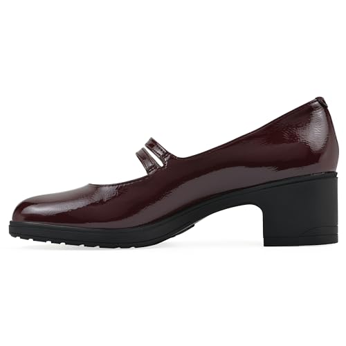 CLIFFS BY WHITE MOUNTAIN Women's Hunta Cushioned Double-Strap Mary Jane Pump4