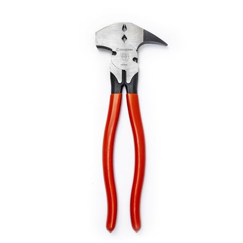 Crescent 10 Dipped Handle Heavy-Duty Solid Joint Fence Tool Pliers - 193610CVSMNN-05