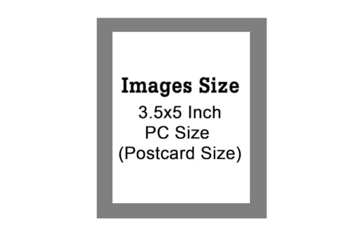 Image of Photo frame 3.5 x 5 inch (postcard size) Natural Wood Color Table Top /Wall Decoration Hanging