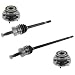 Wheel Hub Bearing & CV Joint Axle Kit LH RH Set of 4 for Jeep Grand Cherokee