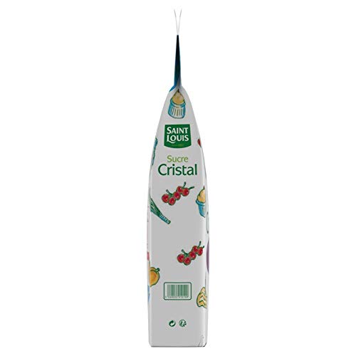 SAINT LOUIS - Sucre Cristal Sac De 5 Kg - le Lot De 2