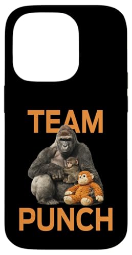 Cute Monkey Punch Panchi Kun Japan Baby Monkey Team Punch �X�}�z�P�[�X iPhone 14 Pro �p