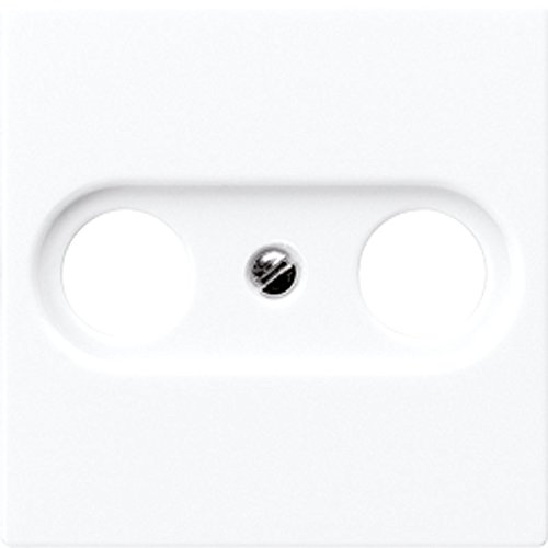 Preisvergleich Produktbild Jung A561BFPLTVWW Abdeckung f. Antennen-Steckdose