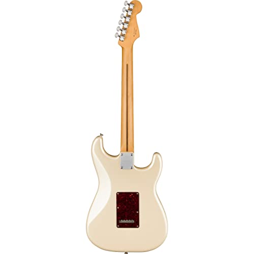 Fender Player Plus Stratocaster LH Olympic Pearl MN guitare électrique pour gaucher avec housse deluxe - Les Beatles, Paul McCartney, John Lennon, RIngo Starr, George Harrison Fender Player Plus Stratocaster LH Olympic Pearl MN guitare électrique pour gaucher avec housse deluxe – Image 4