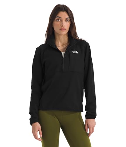THE NORTH FACE Women's TNF Performance Fleece 1/4 Zip Jacket | Lightweight Pullover With Secure Zip Chest Pocket