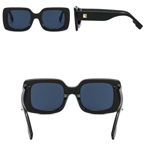 Lunettes de soleil carrées thé léopard pour vos terrasses d'été