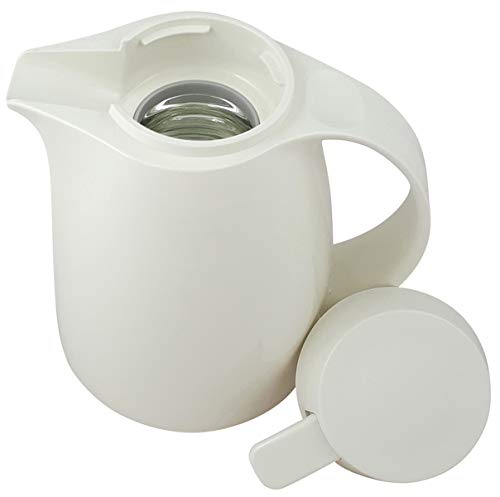 Termo blanco de 0,3 l con manejo con una sola mano Helios Servitherm 6