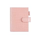 Moterm Leather Cover for A6 Notebooks - Fits Hobonichi, Stalogy and Midori MD Planners, with Pen...