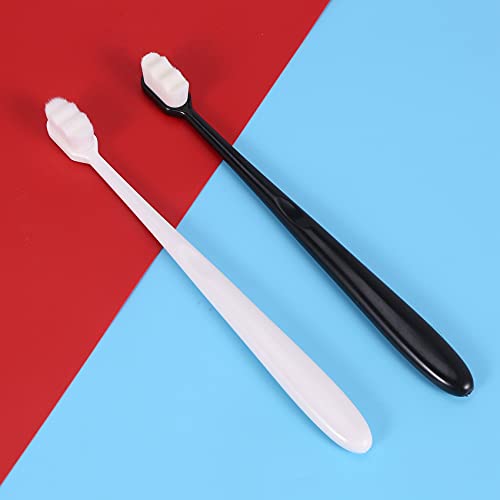 -J Extra Weiche ZahnbüRste für Empfindliches Zahn, Mini Nano Hand mit 20000 Weichen Zahn Seiden Borsten für die Pflege, SchüTzt Zahnfleisch Gute Reinigungs Wirkung (2 Pack) – Bild 8