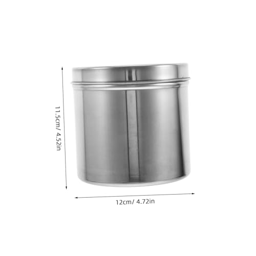 Alipis Liquid Holder Locking Lid Sample Jar for Jars for Gauze Storage in Clinics