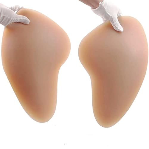 Coussinets de hanche en silicone pour crossdressing et faux cul amovible x2