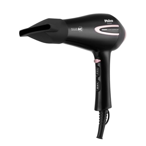 Secador de Cabelos Philco PSA3250 Íons Tourmaline 2100W 220V