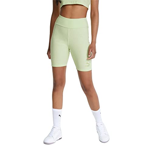 Short cycliste PUMA Classics vert en taille S pour vos tenues estivales