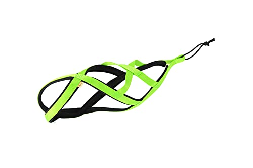 Dingo Hundegeschirre Sled Farbe Grün Zuggeschirr Canicross Bike-Ski-Jöring Training Dogtrekking Groâ€¦ – Miniatur