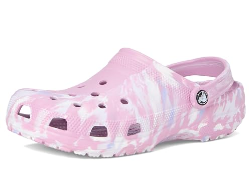 Image of Crocs Unisex-Adult Classic Marbled Tie-dye Clog