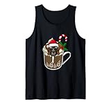 German Boxer in Cocoa Hot Chocolate christmas