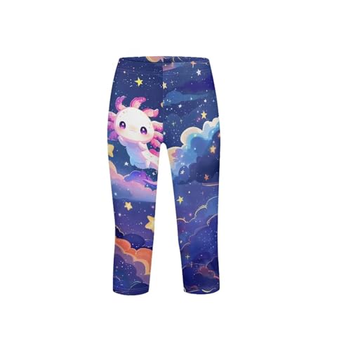 Renewold Girls' Leggings Girls Capri Leggings Yoga Pants Dance Trousers Clothing4