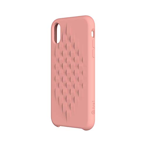 Image of Apple iPhone XR (6.1 Inches) 10ft Impact Protection, Dual Layer, Anti-Static and Wireless Charging Compatible Arq1 Impact Metric Case- Blush