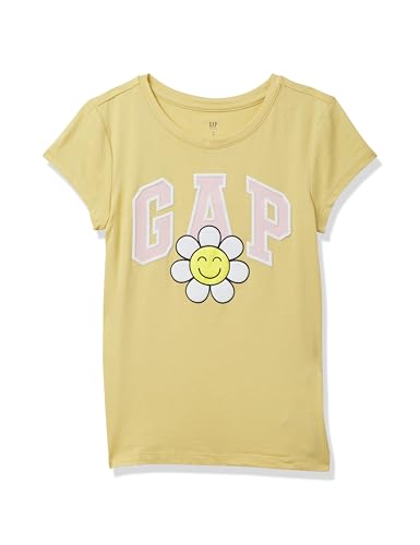 Image of Gap Girls Short Sleeve Logo Tee T-Shirt