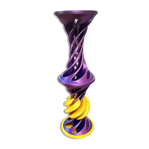 Image of 3D Printing Toy, Fidget Toys for Adults, Elastic Passthrough Anxiety Relief Toys for Adult Hand Relaxing, Concentration Improvement & Stress Reliever