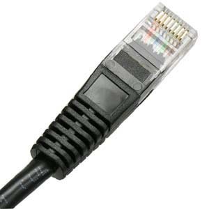 Cable Patch Cat 6 UTP 150 pies Negro miniatura 1