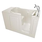 American Standard SSV4828RD-BC Value Series Walk-In Safety Tub Dual Massage System, 48 in x 28 in, Biscuit American Standard SSV4828RD-BC Value Series Walk-In Safety Tub Dual Massage System, 48 in x 28 in, Biscuit